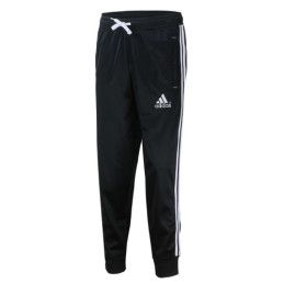 Adidas Two Tone 3-Stripe Tricoat Track Set Jacket & Pants Black/White