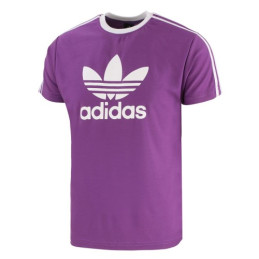 Adidas Men's 3-Stripes  Fleece Shorts & Tee Shirt Set