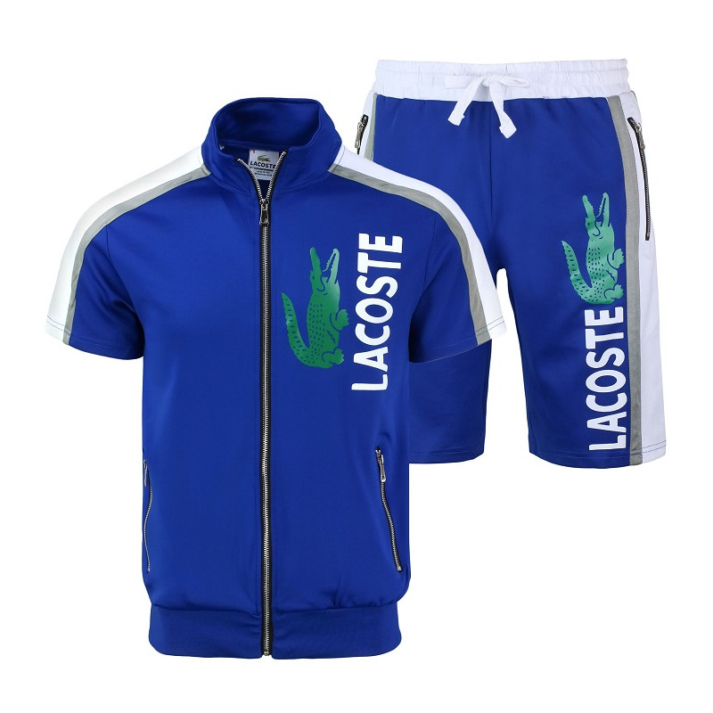 Lacoste Sport Color-Blocked Jacket & Short Set 2 Pc Set