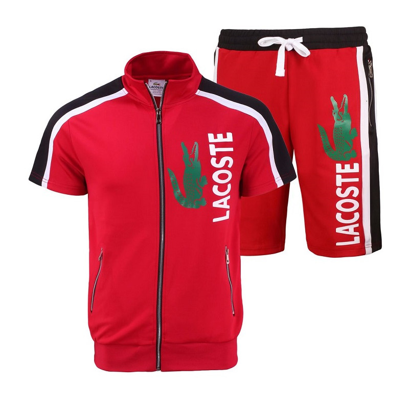 Lacoste Sport Color-Blocked Jacket & Short Set 2 Pc Set