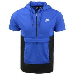 Nike Men's Tech Short-Sleeve Full Zip  Cargo Hoodie & Short Set