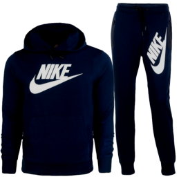 Nike Sportswear Tech Fleece Men's Pullover Hoodie & Pants 2 Pc Set Black