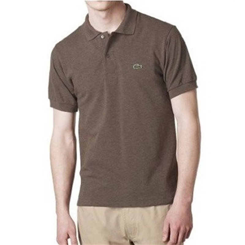 Lacoste Pique Polo Shirt  Brown