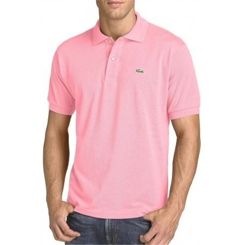 Lacoste Pique Polo Shirt  Light  Pink