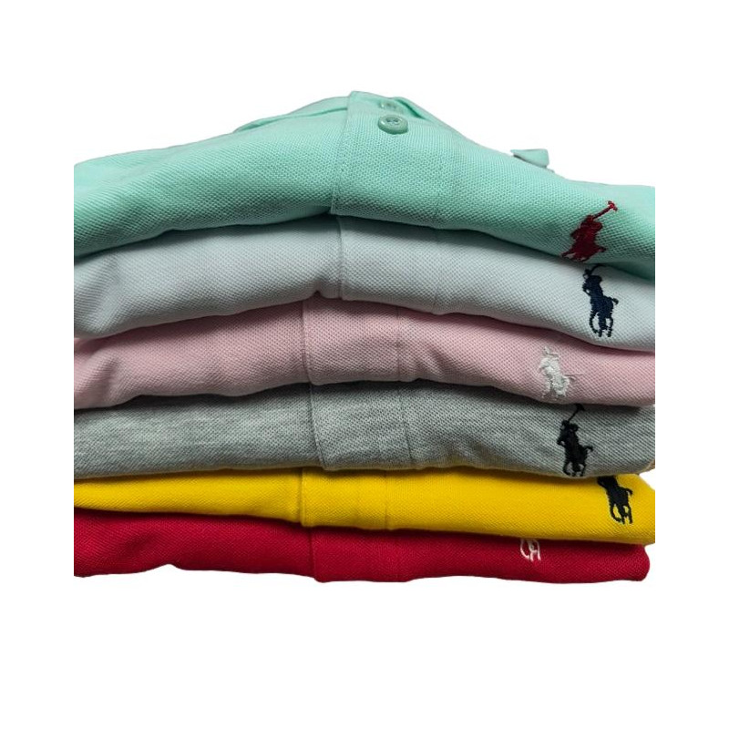 R.L Polo Lauren Lot Of 6 Men's Polo Shirt Super Deal