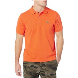 Lacoste Pique Polo Shirt  Volcanic Orange