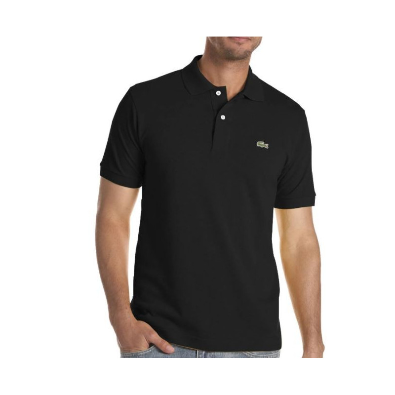 Lacoste Pique Polo Shirt  Black