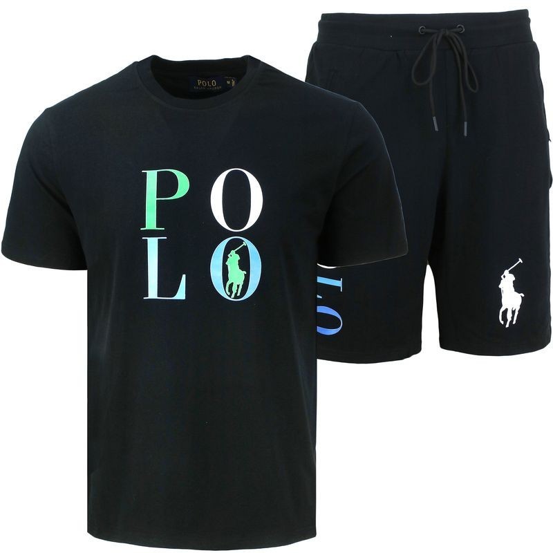 R.L Polo Men's Pony Short & Graphic  T Shirt Final Sle