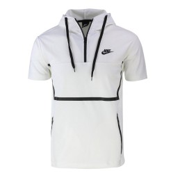 Nike Sportswear Tech Fleece Short-Sleeve Full Zip Hoodie & Short Set