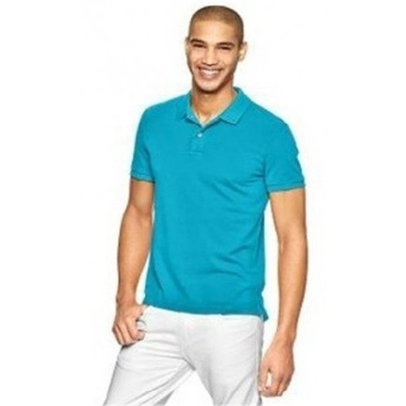 Lacoste Pique Polo Aqua Cyan