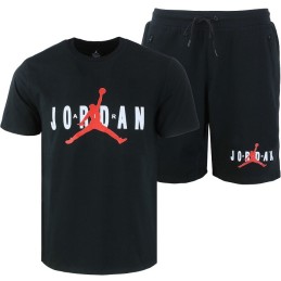 Nike Men's Jordan Air Crewneck  Top & Short Set