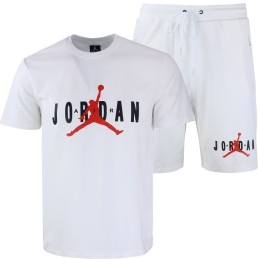 Nike Men's Jordan Air Crewneck  Top & Short Set