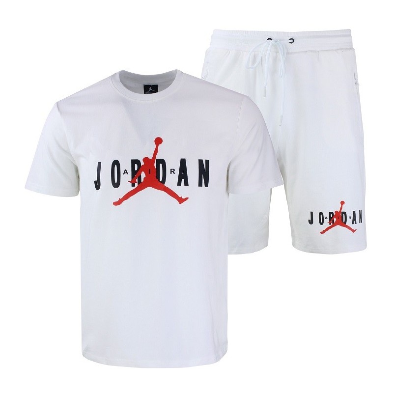 Nike Men's Jordan Air Crewneck  Top & Short Set