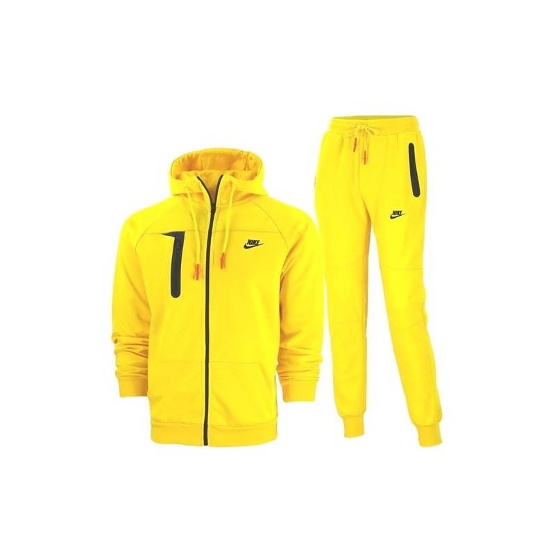 Nike Sportswear Tech Fleece Hoodie & Pants Men's Yellow