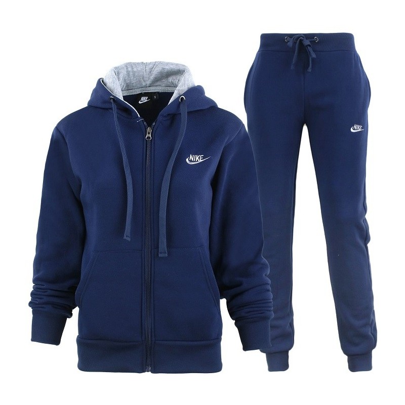 Nike Sportswear Club Fleece Women's Full Zip Hoodie & Pants Set