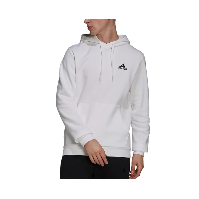 Adidas Men's Feel Cozy Essentials Fleece Pullover Hoodie