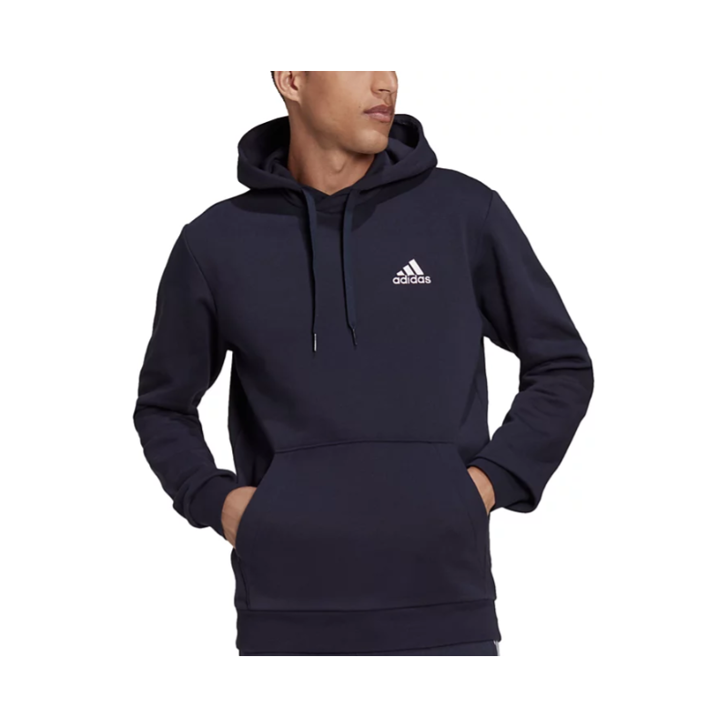 Adidas Men's Feel Cozy Essentials Fleece Pullover Hoodie