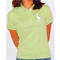 Ralph Lauren Women's Skinny Solid Pony - Lime