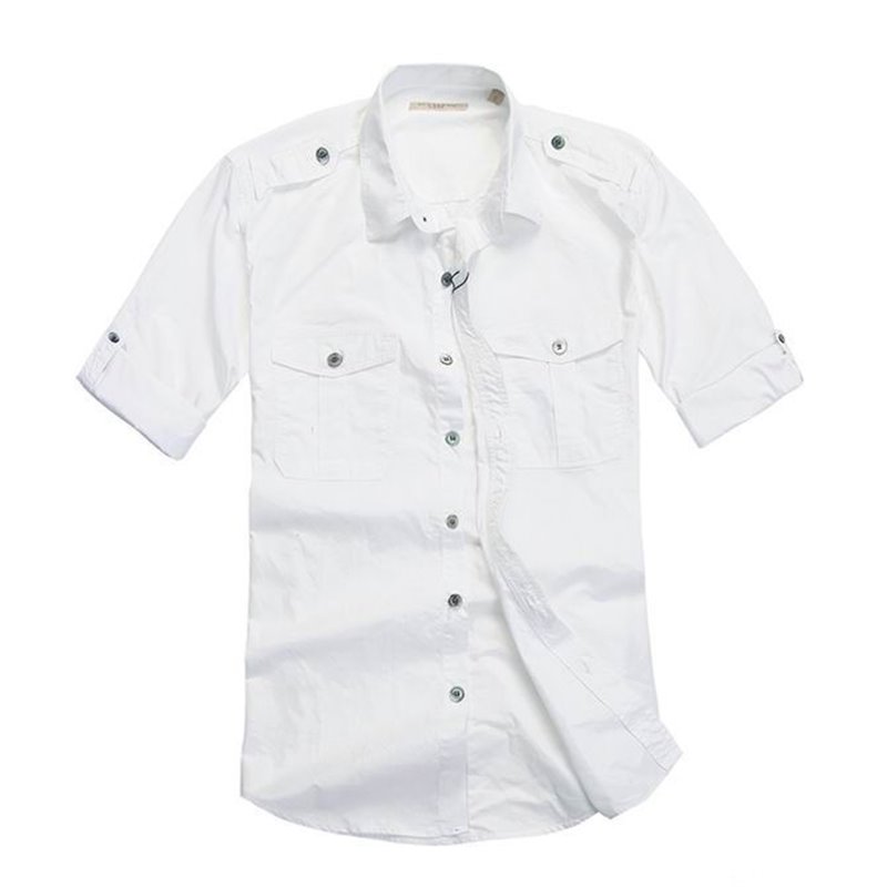 Burberry Men's Cargo Short Sleeve Shirt