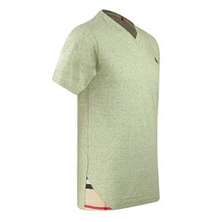 Burberry Brit Men's V Neck T- Sand Heather