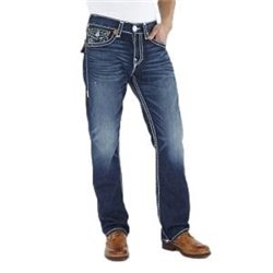 True Religion Ricky Super T Straight Leg Blue