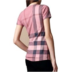 Burberry  London Check Front  T-Shirt -Women's