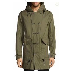 Burberry Elliot Bonded Cotton Parka