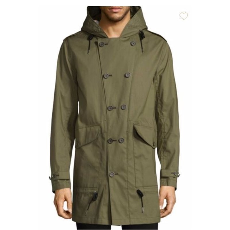 Burberry Elliot Bonded Cotton Parka