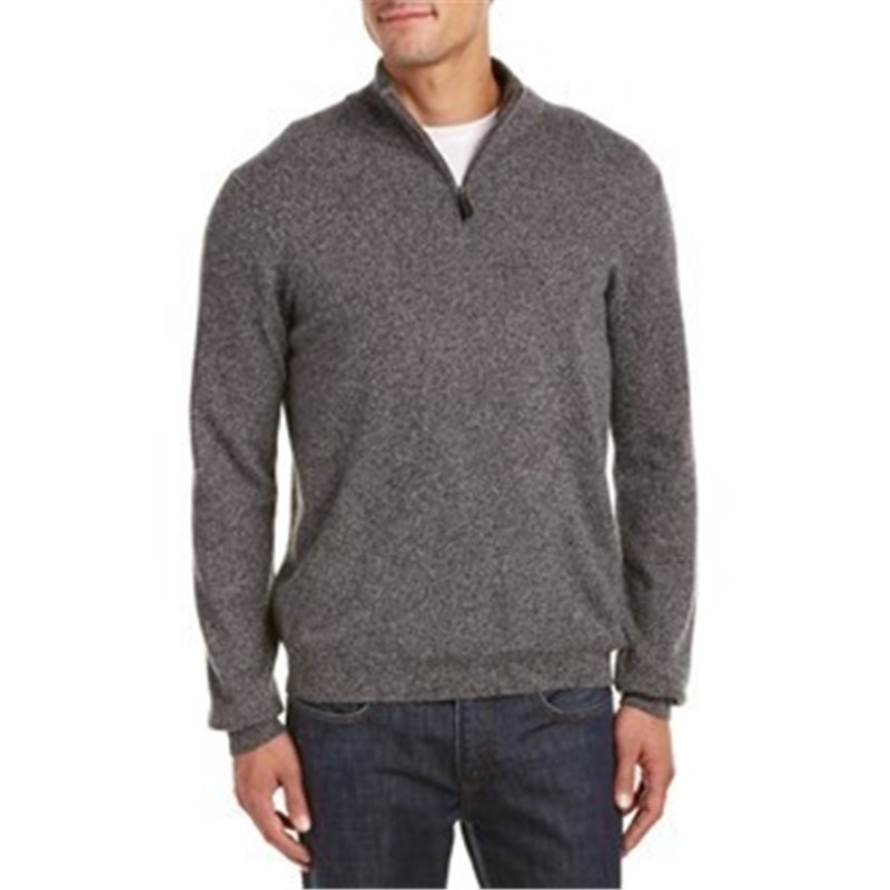 LOCKHART CASHMERE Lockhart Cashmere 1/4-Zip Cashmere Pullover