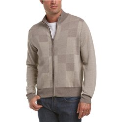 CANALI Canali Wool Mock-Neck Sweater