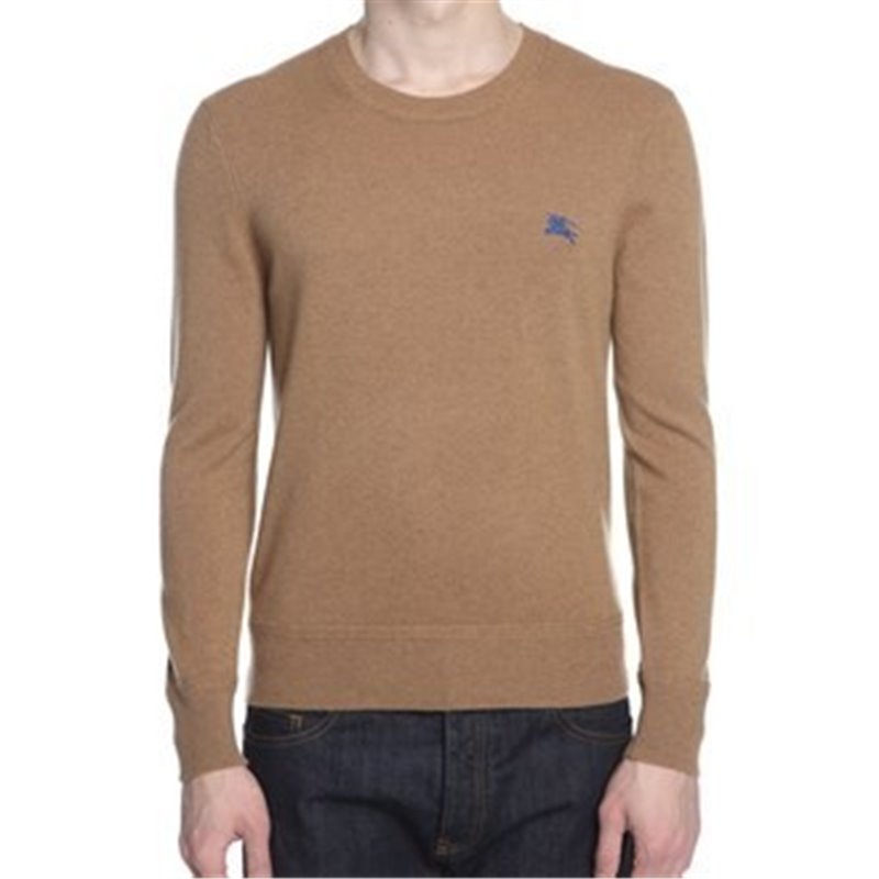 BURBERRY Burberry Men's Beige Cashmere Sweater