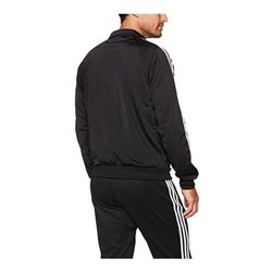 Adidas 3-Stripe Tricoat Track Set Jacket & Pants Black