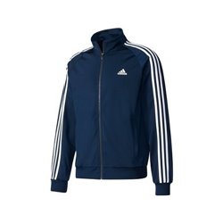 Adidas 3-Stripe Tricoat Track Set Jacket & Pants Navy